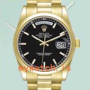Rolex Day-Date 118208 36mm Mens Automatic President Bracelet/Oyster Bracelet: A Timeless Masterpiece