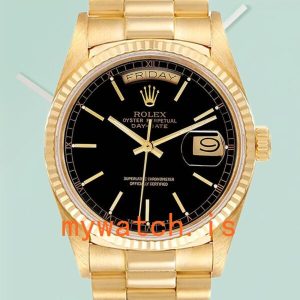 Rolex Day-Date Men’s 40mm M228206-0004 Silver-Tone: Genuine vs. Replica Analysis