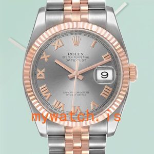Rolex Datejust 36mm Mens 116231-0087 Silver-tone: A Timeless Classic