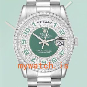 Rolex Day-Date 36mm Mens 118346 President Bracelet Diamond Bezel: A Symbol of Prestige