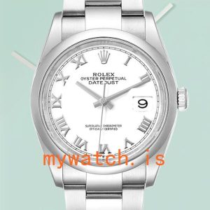 Rolex Datejust m126200-0008 36mm Mens Silver-tone: Genuine vs. Replica
