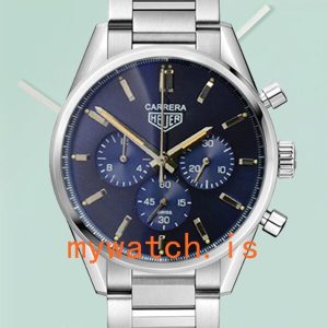 Tag Heuer Carrera Men CBK221B-002 43mm Blue Dial Quartz: Authentic vs. Replica