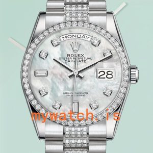 Rolex Datejust Mens 36mm m126233-0021 Silver-tone Automatic: Genuine vs. Replica