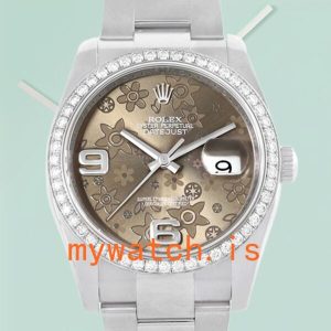 Rolex Datejust 116244BFAO 36mm Mens Diamond Bezel: A Timeless Masterpiece
