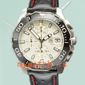 Tag Heuer Aquaracer CAY211A-004 43mm Men White Dial Silver-tone: A Comprehensive Analysis