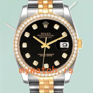 Rolex Datejust 36mm 116243BKDJ Mens Automatic Black Dial: Genuine vs. Replica Analysis