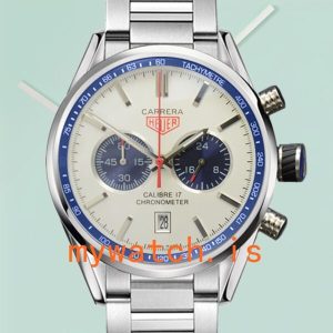 Tag Heuer Carrera Men CarreraWSB-009 43mm White Dial Stainless Steel: Genuine vs. Replica