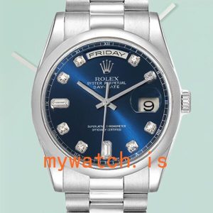 Rolex Day-Date 36mm 118206 Mens President Bracelet Automatic: Genuine vs. Replica