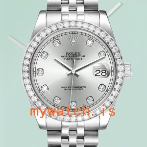 Rolex Datejust Unisex 36mm 116244 Silver-tone Silver Dial: Genuine vs. Replica Analysis