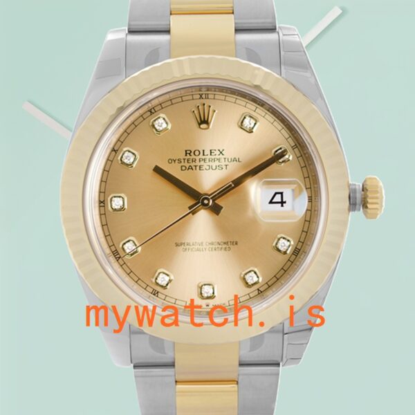 Rolex Datejust m126233-0018 36mm Mens Stainless Steel Champagne Dial: Original vs. Replica